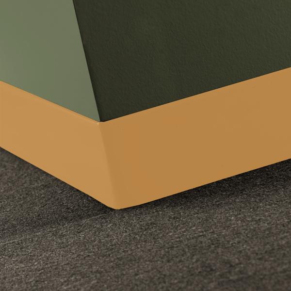 Tarkett - Plinthe en caoutchouc Duracove Thermoplastic Rubber 1/8" (Type TP) TOE Duracove #VM8 Mr Sunshine - 1/8" (3 mm) x 4" x 120'