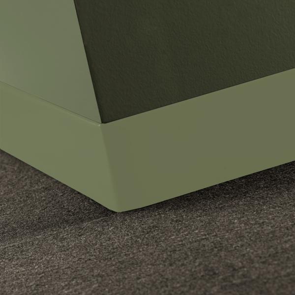 Tarkett - Plinthe en caoutchouc Duracove Thermoplastic Rubber 1/8" (Type TP) TOE Duracove #VN3 Gecko - 1/8" (3 mm) x 4" x 120'