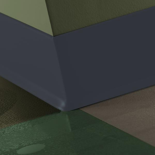 Tarkett - Plinthe en caoutchouc Duracove Thermoplastic Rubber 1/8" (Type TP) Toeless Duracove #TA9 Indigo - 1/8" (3 mm) x 4" x 100'