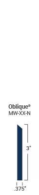 Tarkett - Plinthe Mill. 3 X8'-3/8 Oblique 05 ||440298002 - Ceramed