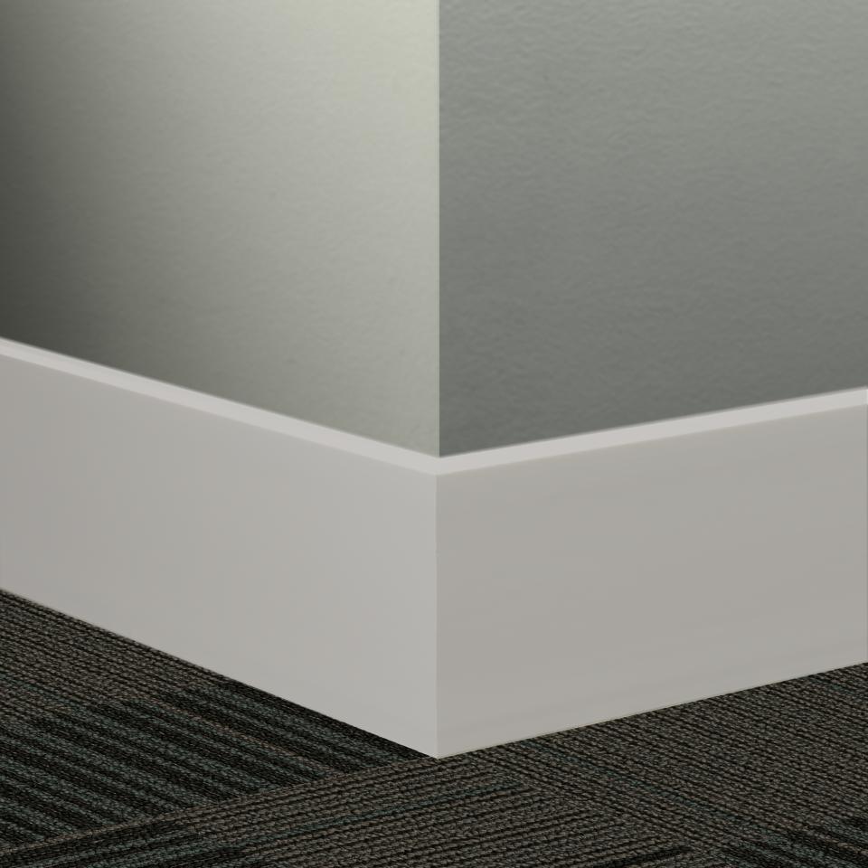 Tarkett - Plinthe Millwork profilée en caoutchouc Mandalay #VK7 Mt Rainier 4-1/2" x 8' (paquet de 5)