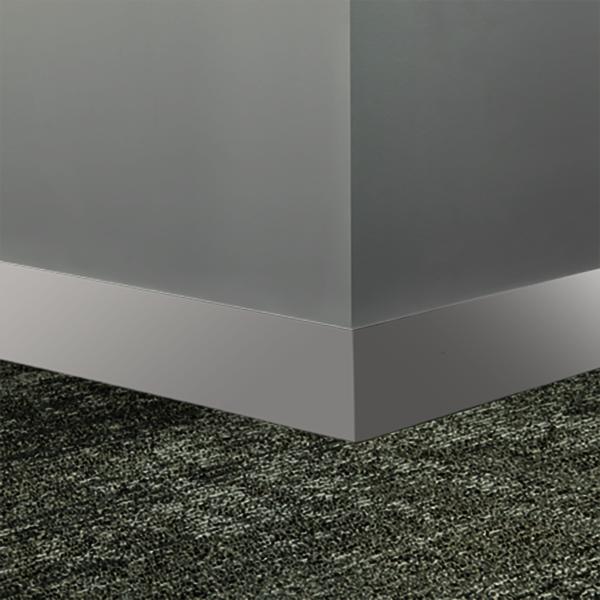 Tarkett - Plinthe Millwork profilée en caoutchouc Monument #VK7 Mt Rainier 4" x 8' (paquet de 8)