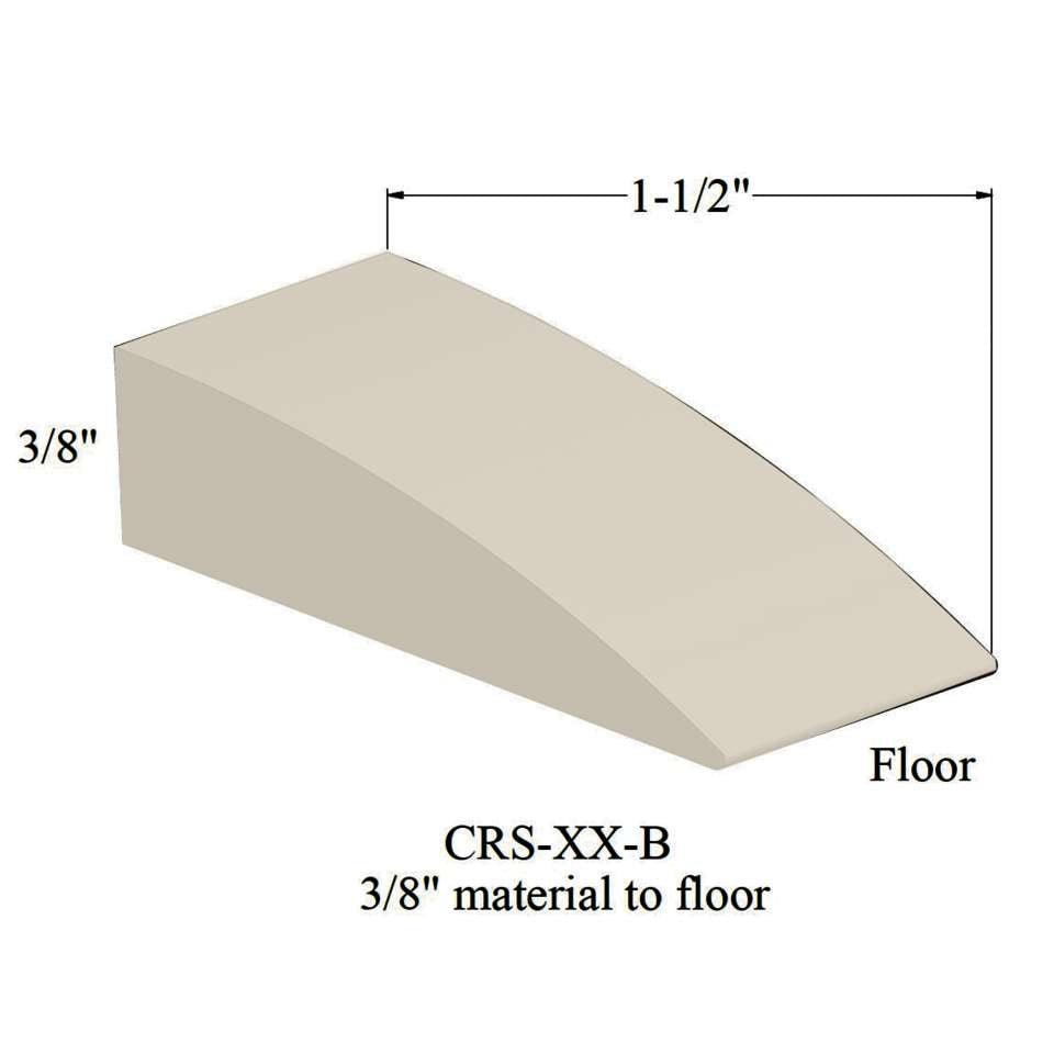 Tarkett - Réducteur - CRS 01 B 3/8" material to floor #1 Snow White 12'