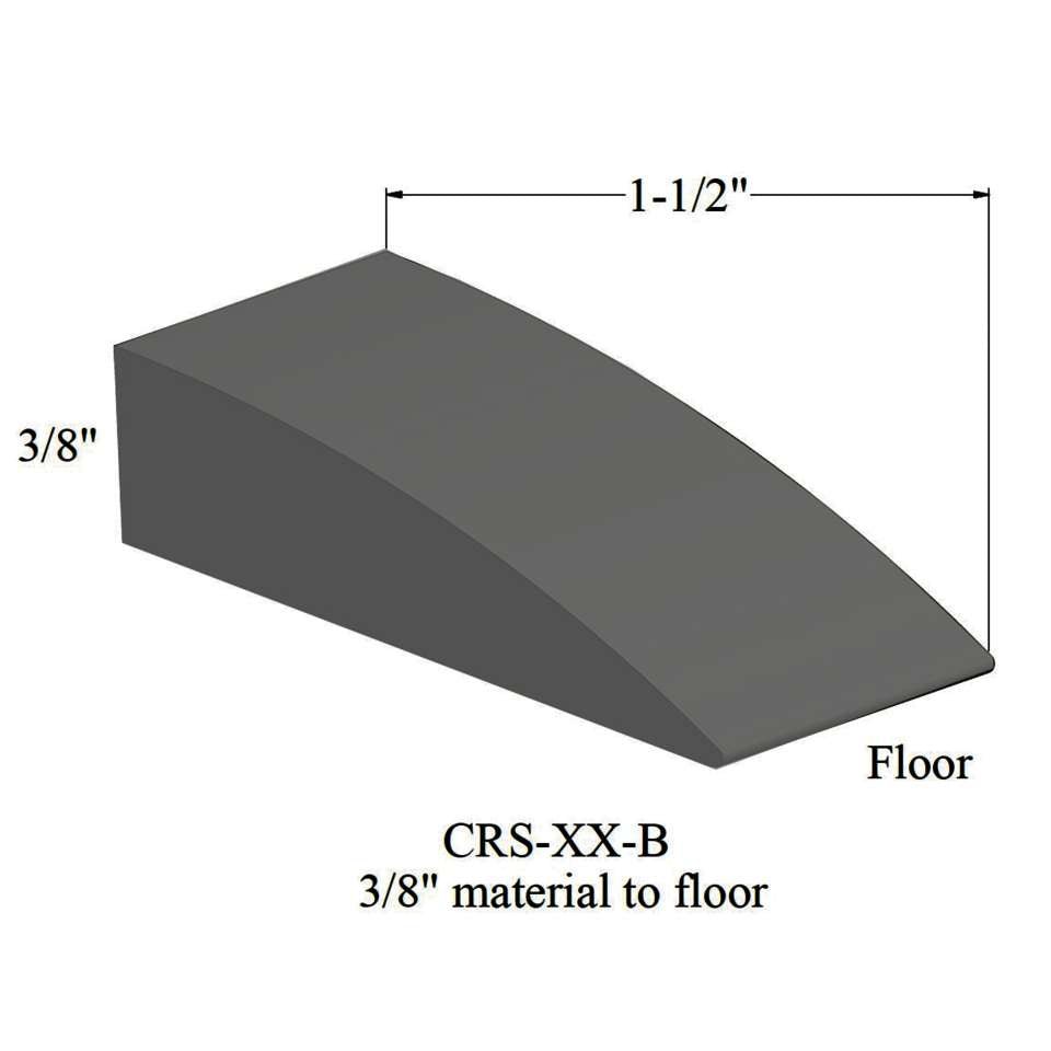 Tarkett - Réducteur - CRS 20 B 3/8" material to floor #20 Charcoal 12'