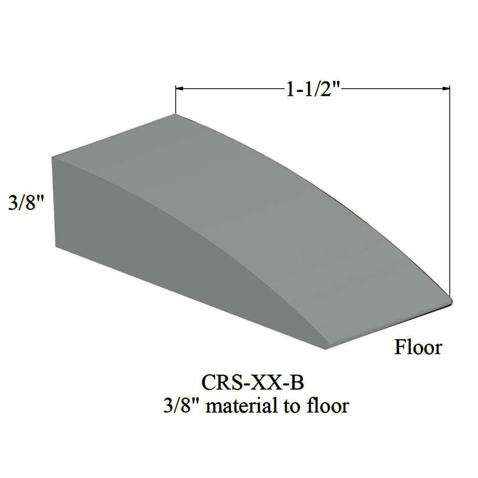 Tarkett - Réducteur - CRS 38 B 3/8" material to floor #38 Pewter 12'
