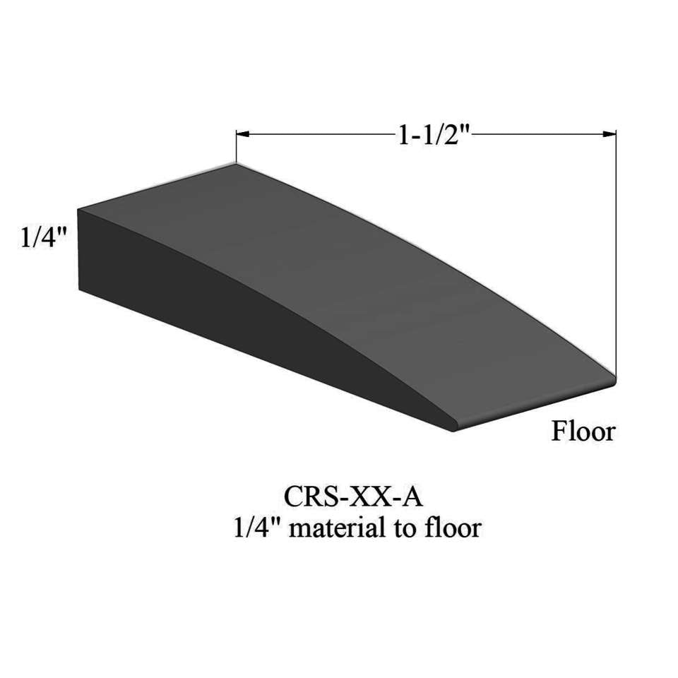 Tarkett - Réducteur - CRS 40 A 1/4" material to floor #40 Black 12'