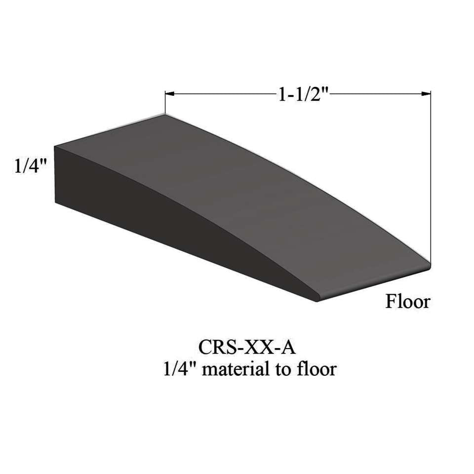 Tarkett - Réducteur - CRS 44 A 1/4" material to floor #44 Dark Brown 12'