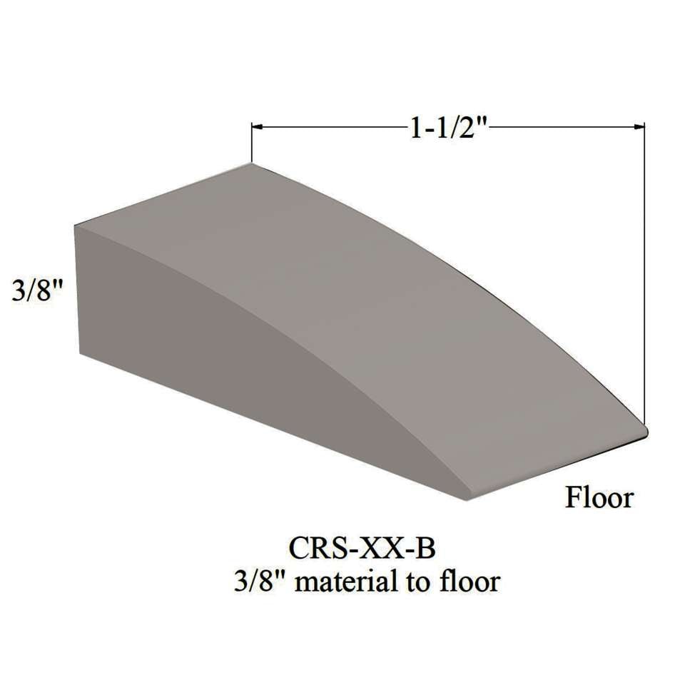 Tarkett - Réducteur - CRS 55 B 3/8" material to floor #55 Silver Grey 12'