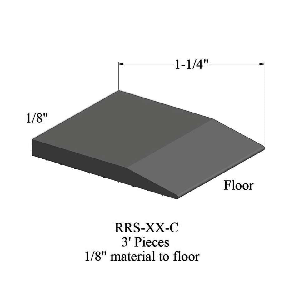 Tarkett - Réducteur - RRS 20 C 3' pieces - 1/8" material to floor #20 Charcoal