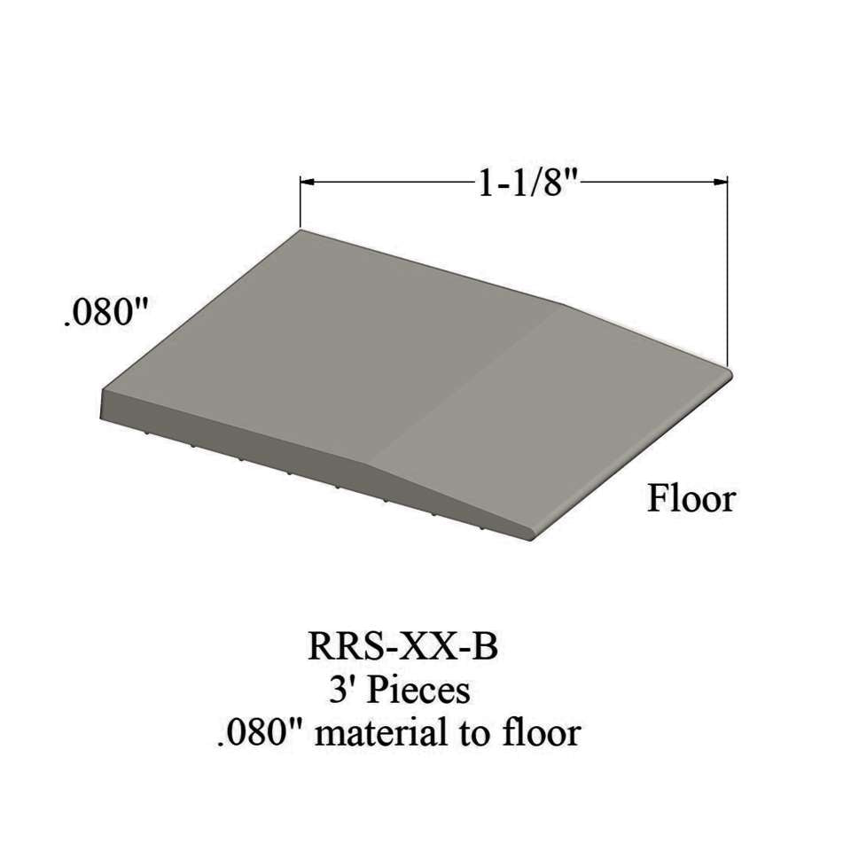 Tarkett - Réducteur - RRS 24 B 3' pieces - .080" material to floor #24 Grey Haze