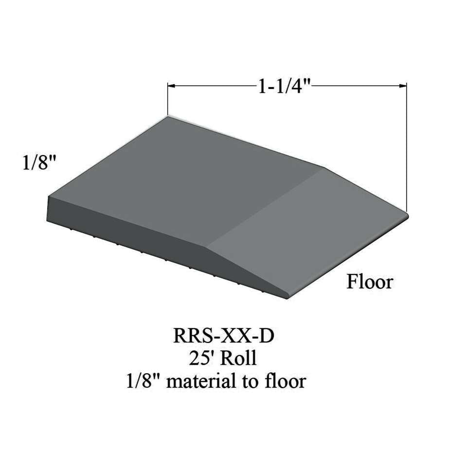 Tarkett - Réducteur - RRS 28 D 25' roll - 1/8" material to floor #28 Medium Grey