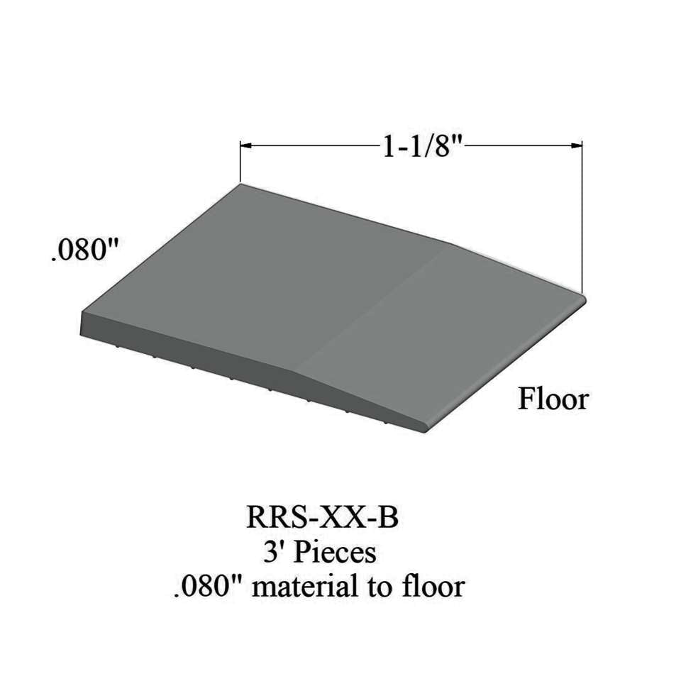 Tarkett - Réducteur - RRS 38 B 3' pieces - .080" material to floor #38 Pewter