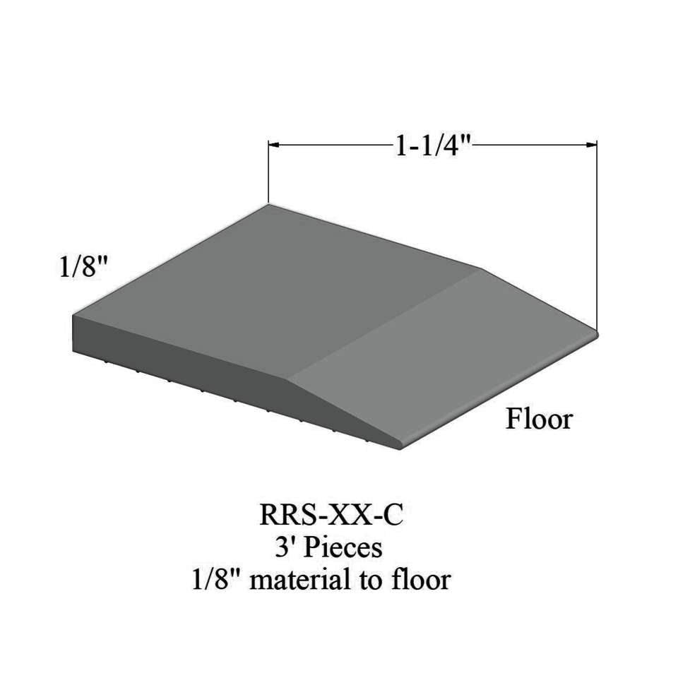 Tarkett - Réducteur - RRS 38 C 3' pieces - 1/8" material to floor #38 Pewter