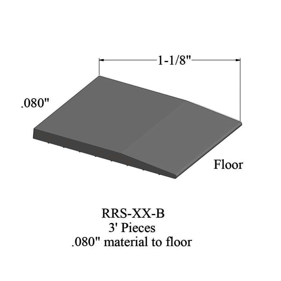 Tarkett - Réducteur - RRS 48 B 3' pieces - .080" material to floor #48 Grey