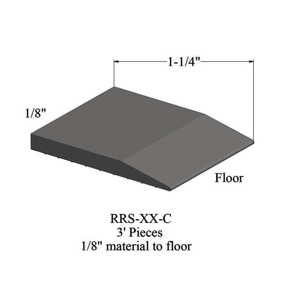 Tarkett - Réducteur - RRS 48 C 3' pieces - 1/8" material to floor #48 Grey