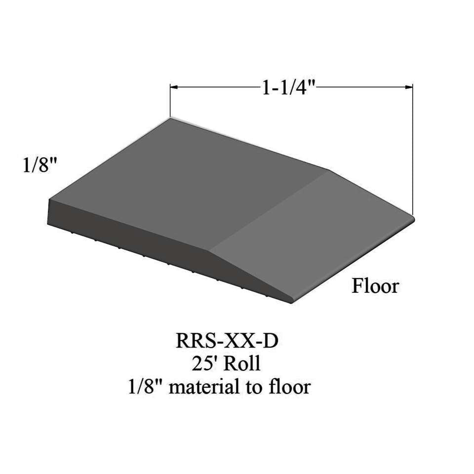 Tarkett - Réducteur - RRS 48 D 25' roll - 1/8" material to floor #48 Grey