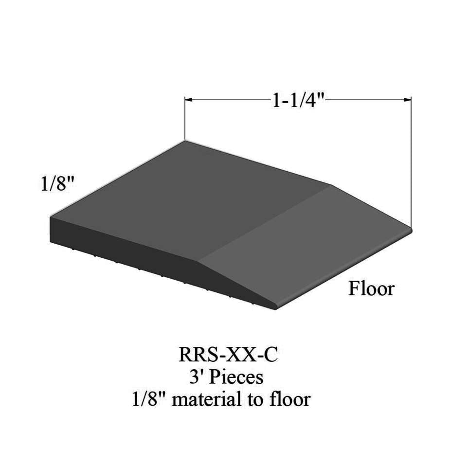 Tarkett - Réducteur - RRS 63 C 3' pieces - 1/8" material to floor #63 Burnt Umber