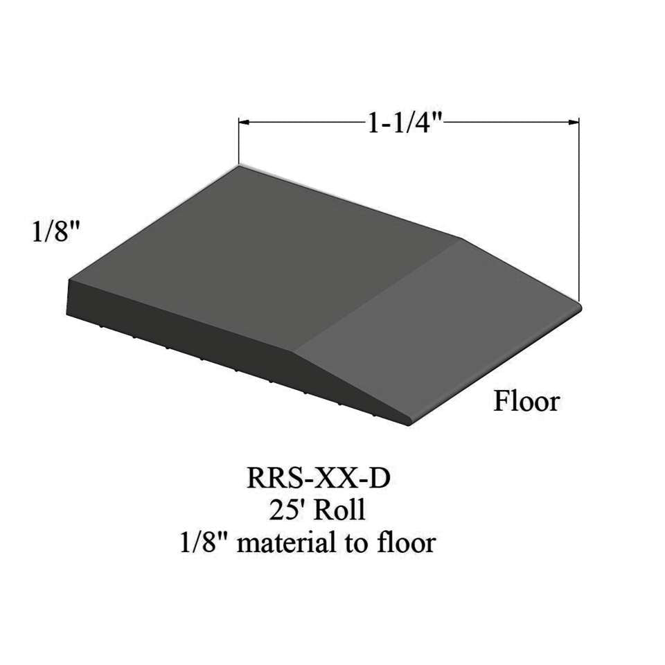 Tarkett - Réducteur - RRS 63 D 25' roll - 1/8" material to floor #63 Burnt Umber