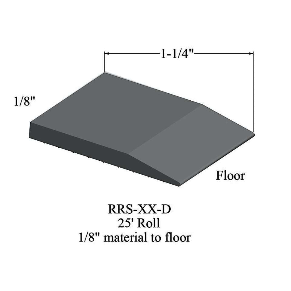 Tarkett - Réducteur - RRS 71 D 25' roll - 1/8" material to floor #71 Storm Cloud