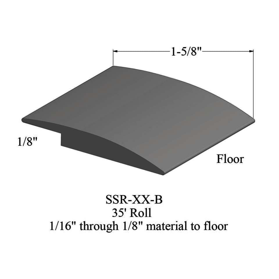 Tarkett - Réducteur - SSR 48 B 35' roll - 1/16 or 1/8" material to floor" #48 Grey