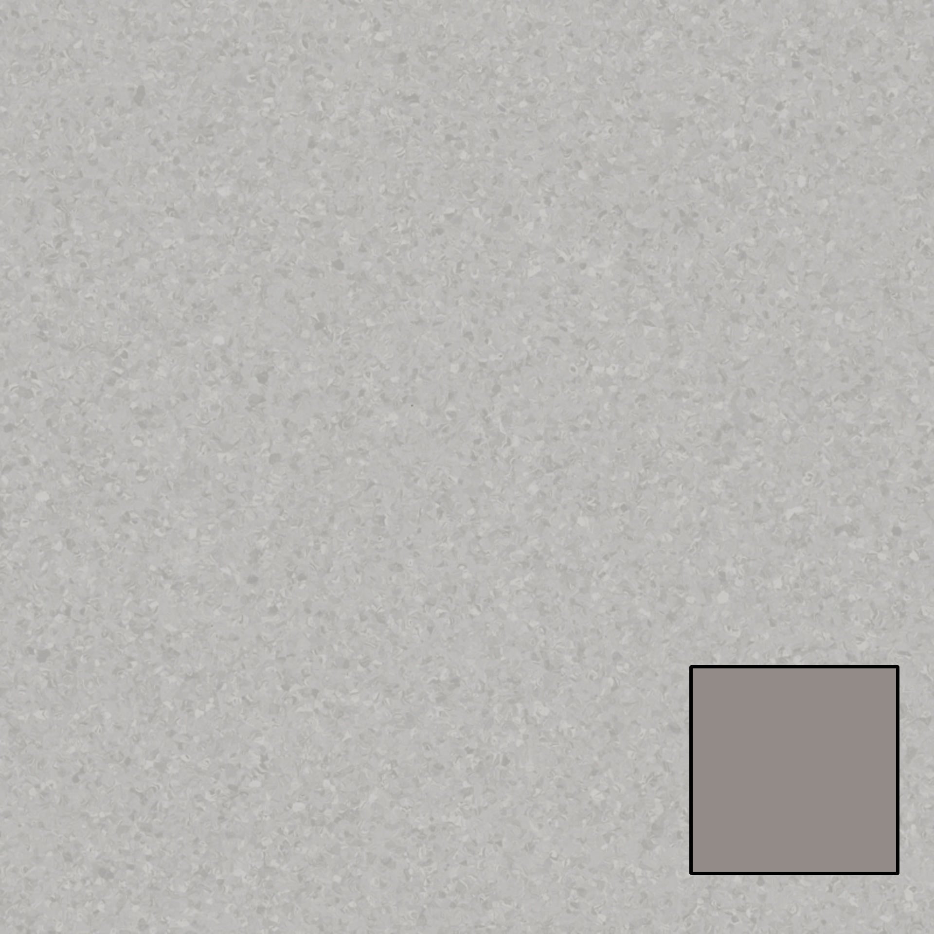 Tarkett - Rouleau de vinyle homogène Melodia #965 Grey Matter 6.56' - 2 mm (vendu en vg²)
