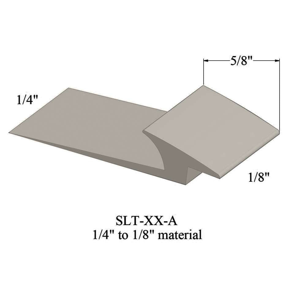 Tarkett - Slim Line Transitions - SLT 01 A 1/4" to 1/8" material #1 Snow White 12'