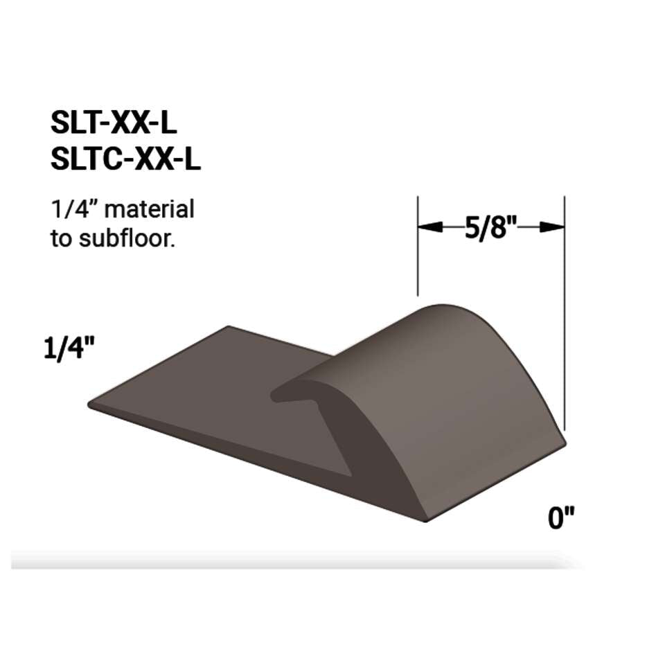 Tarkett - Slim Line Transitions - SLT 176 L 1/4" matériau de sous-plancher #176 Brass 12'