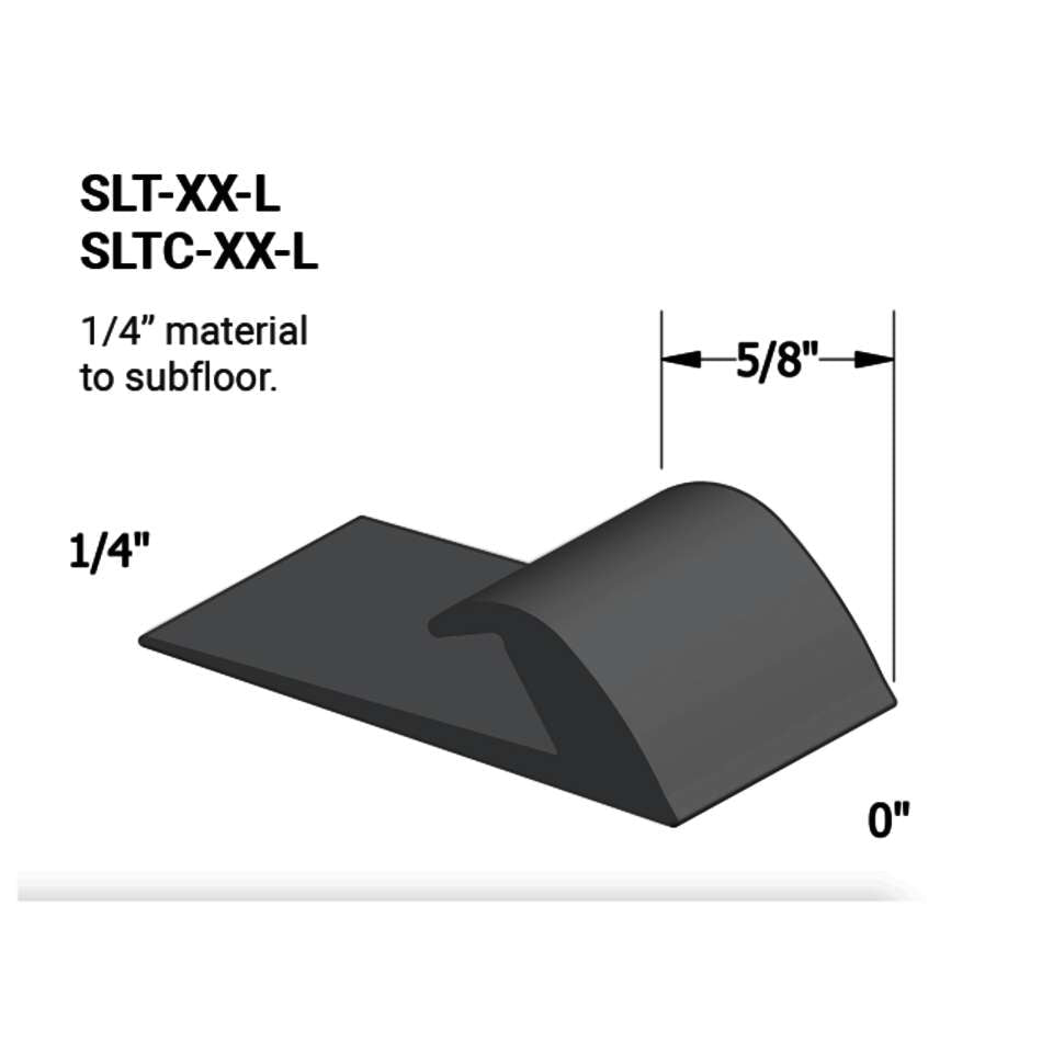 Tarkett - Slim Line Transitions - SLT 178 L 1/4" matériau de sous-plancher #178 Ironstone 12'