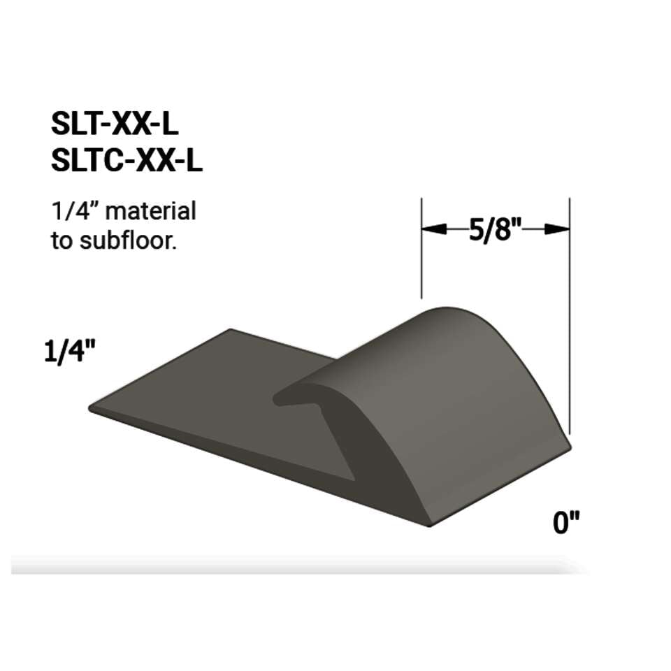 Tarkett - Slim Line Transitions - SLT 179 L 1/4" matériau de sous-plancher #179 Steel 12'