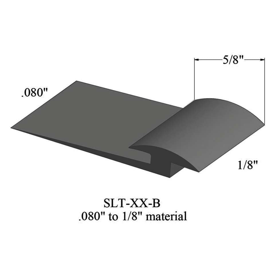 Tarkett - Slim Line Transitions - SLT 20 B .080" to 1/8" material #20 Charcoal 12'