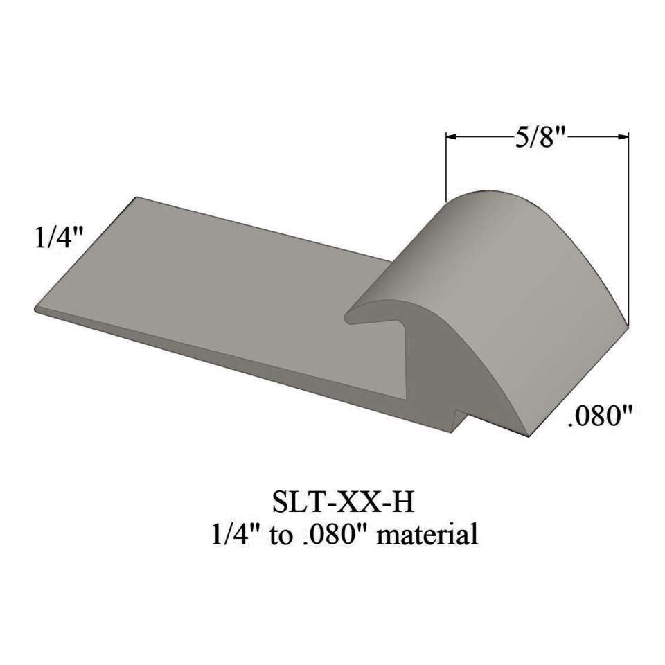 Tarkett - Slim Line Transitions - SLT 24 H 1/4" to .080" material #24 Grey Haze 12'