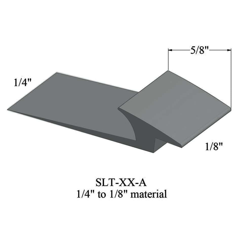Tarkett - Slim Line Transitions - SLT 28 A 1/4" to 1/8" material #28 Medium Grey 12'