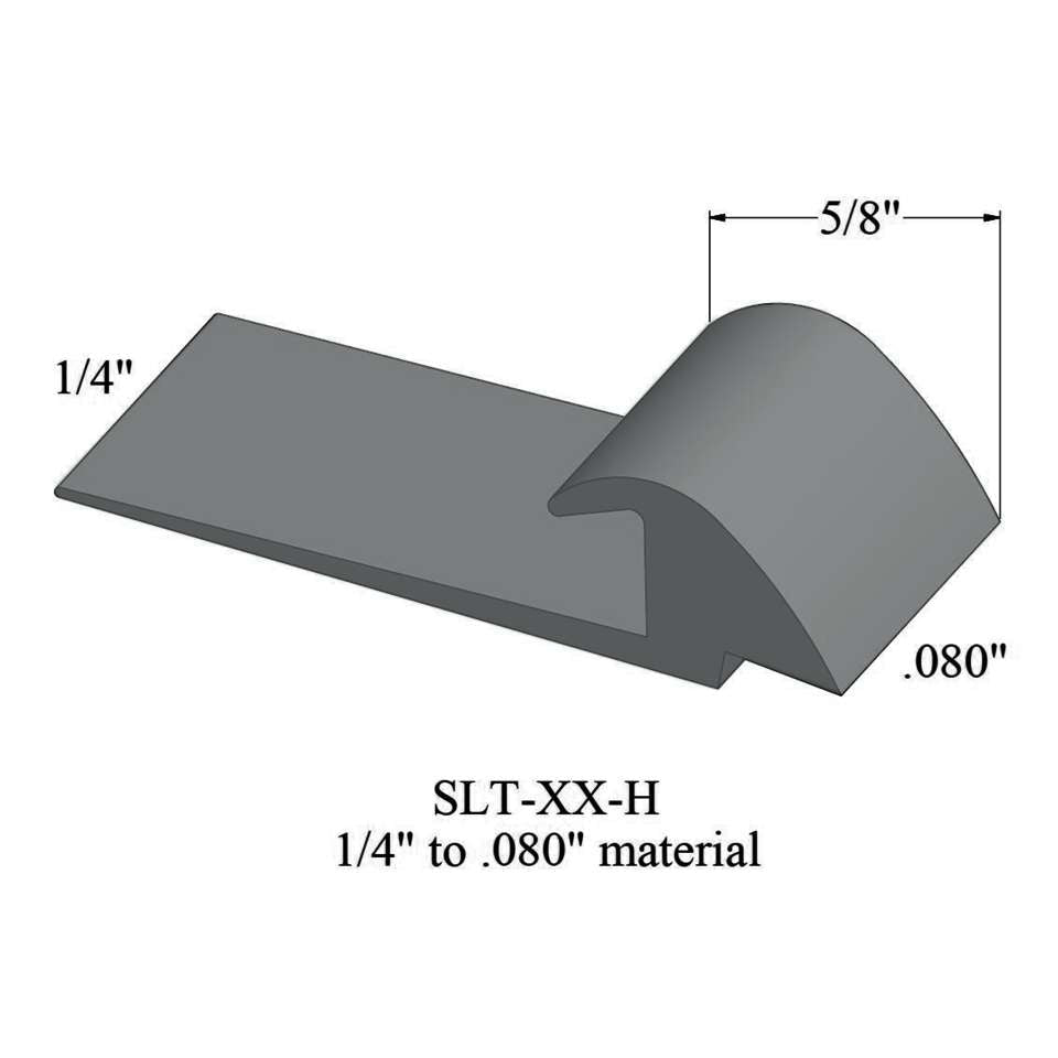 Tarkett - Slim Line Transitions - SLT 28 H 1/4" to .080" material #28 Medium Grey 12'