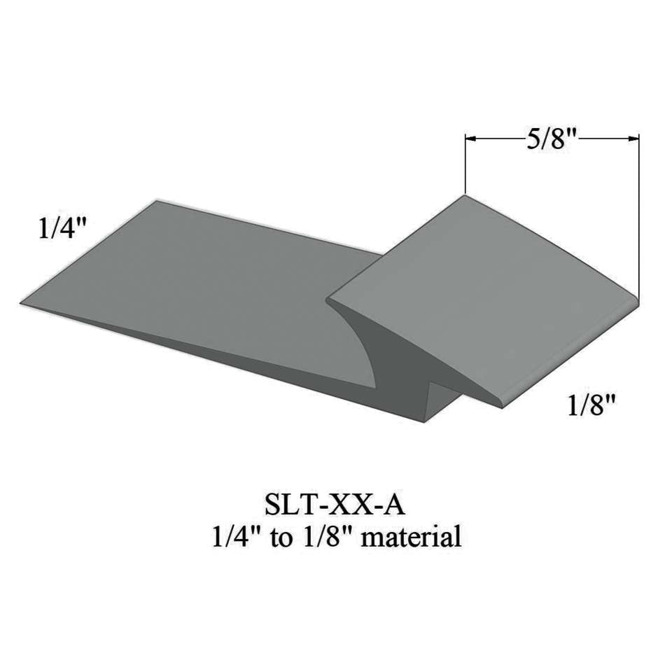 Tarkett - Slim Line Transitions - SLT 38 A 1/4" to 1/8" material #38 Pewter 12'