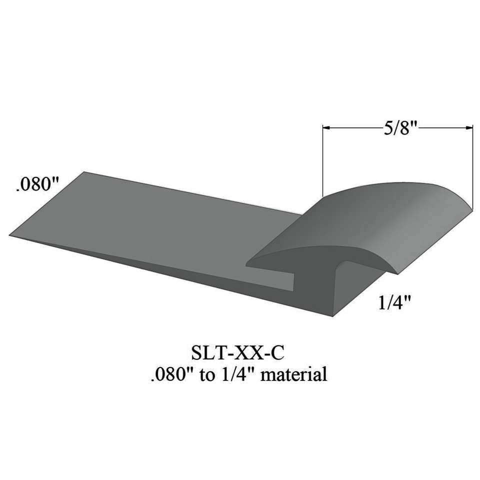 Tarkett - Slim Line Transitions - SLT 38 C .080" to 1/4" material #38 Pewter 12'