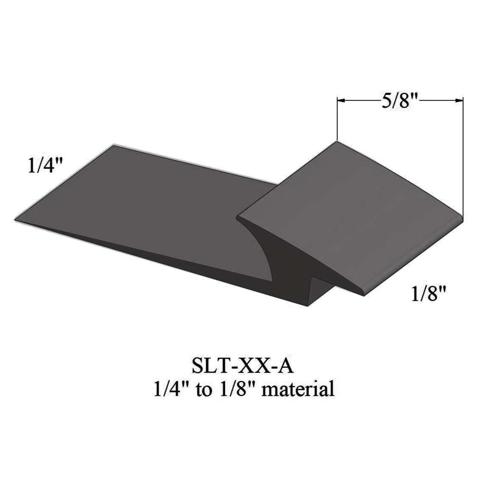 Tarkett - Slim Line Transitions - SLT 44 A 1/4" to 1/8" material #44 Dark Brown 12'