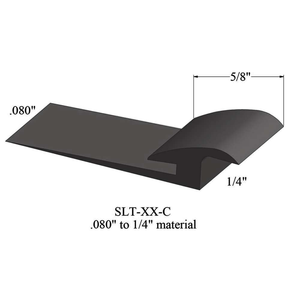 Tarkett - Slim Line Transitions - SLT 44 C .080" to 1/4" material #44 Dark Brown 12'