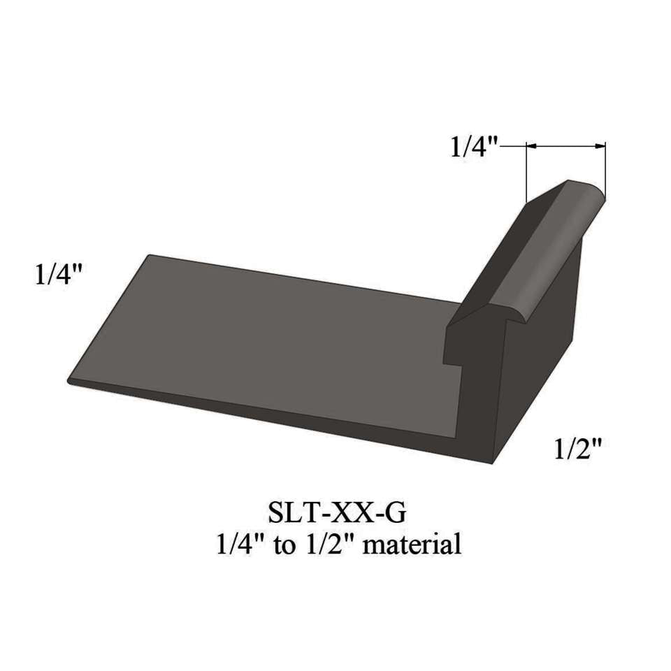 Tarkett - Slim Line Transitions - SLT 47 G 1/4 to 1/2" material" #47 Brown 12'