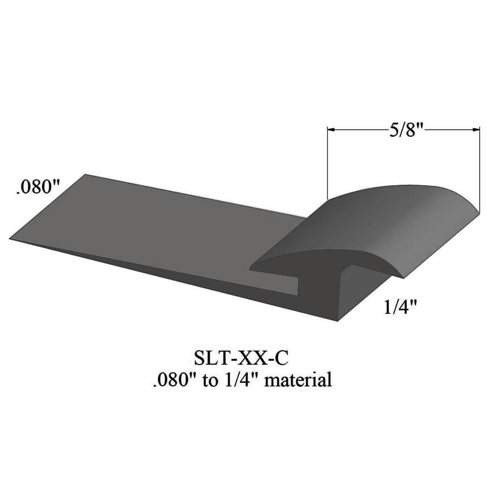 Tarkett - Slim Line Transitions - SLT 48 C .080" to 1/4" material #48 Grey 12'