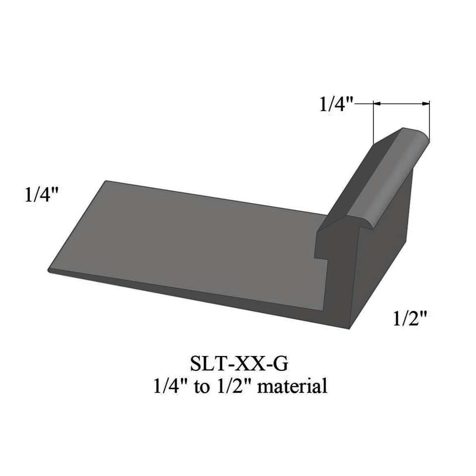 Tarkett - Slim Line Transitions - SLT 48 G 1/4 to 1/2" material" #48 Grey 12'