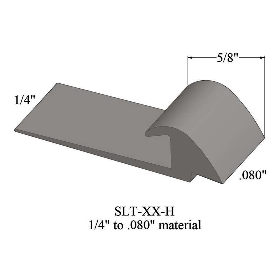 Tarkett - Slim Line Transitions - SLT 55 H 1/4" to .080" material #55 Silver Grey 12'