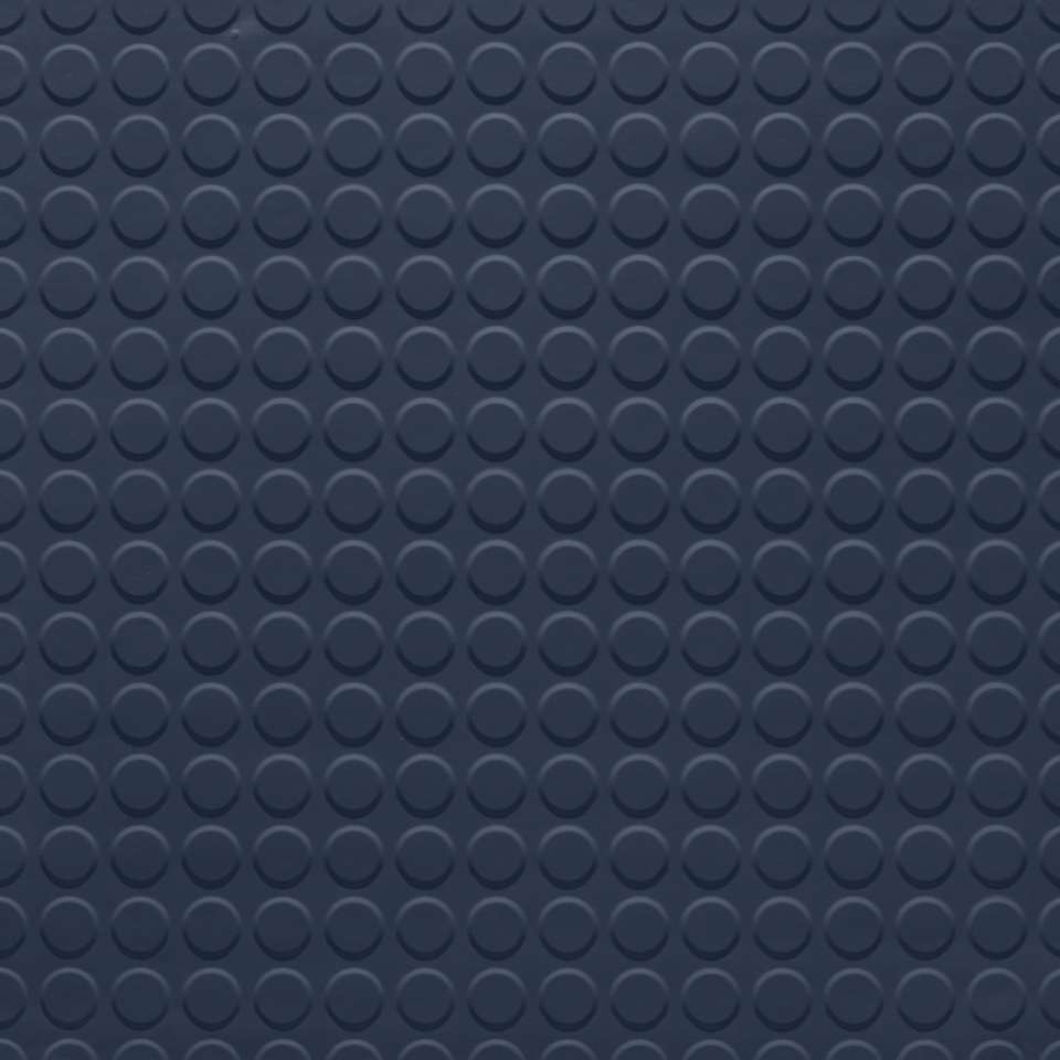 Tarkett - Solid Color - 1/8" Raised Round Solid #TH2 Blue Intensity - Tuiles de 24" x 24"
