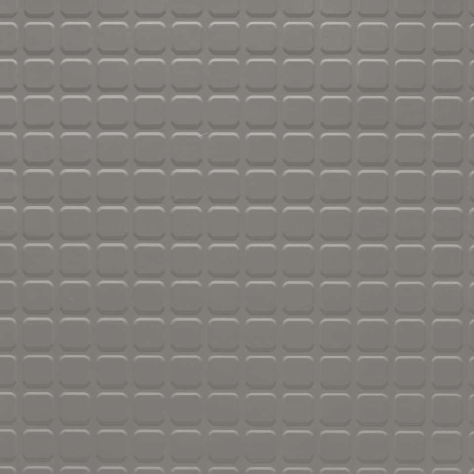 Tarkett - Solid Color - 1/8" Raised Square Solid #55 Silver Grey - Tuiles de 24" x 24"