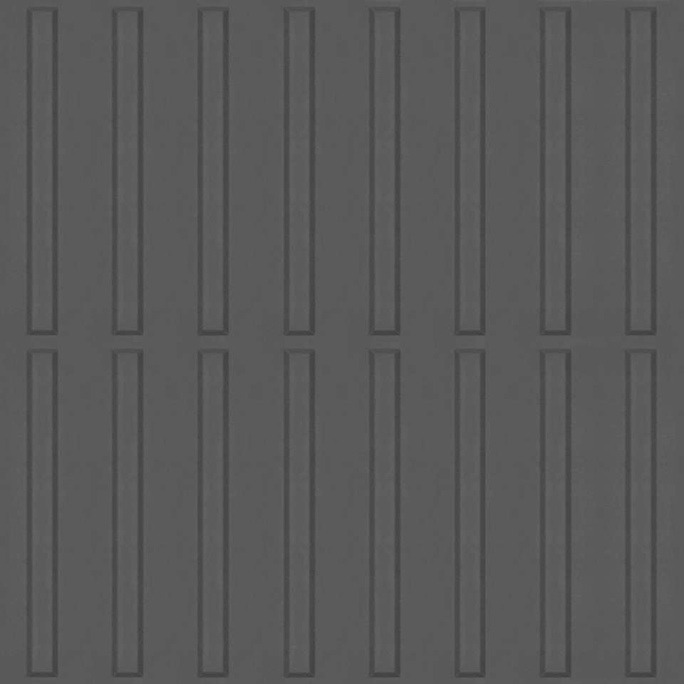 Tarkett - Surface d'avertissement tactile en caoutchouc - Tactile Guide Solid #40 Black - Tuiles de 24" x 24"