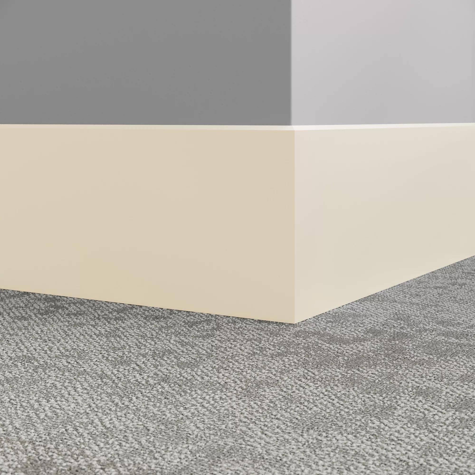 Tarkett - Système de finition murale Millwork - MW 01 FS8 Exhibit 8" 01 Snow White - Plinthe 8' (paquet de 4) ||MW01FS8 - Ceramed