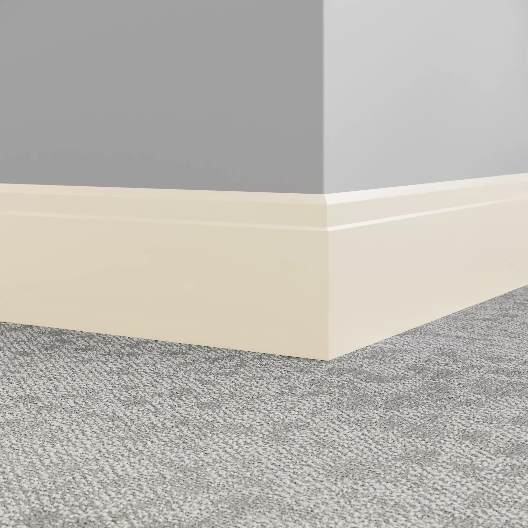 Tarkett - Système de finition murale Millwork - MW 01 X62 Ledge 6" 01 Snow White - Plinthe 8' (paquet de 5) ||MW01X62 - Ceramed