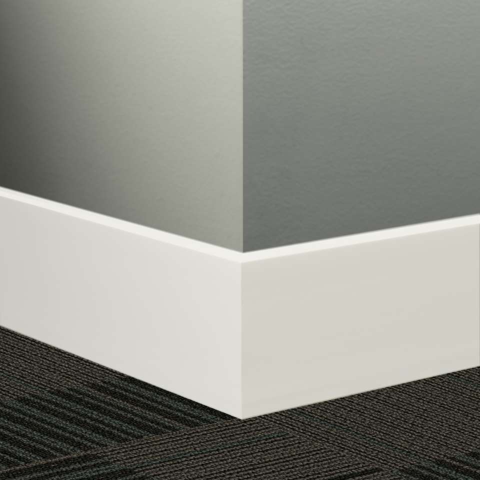 Tarkett - Système de finition murale Millwork - MW 08 H Mandalay 4 1⁄2” #8 Icicle - Wallbase 8' (paquet de 5)