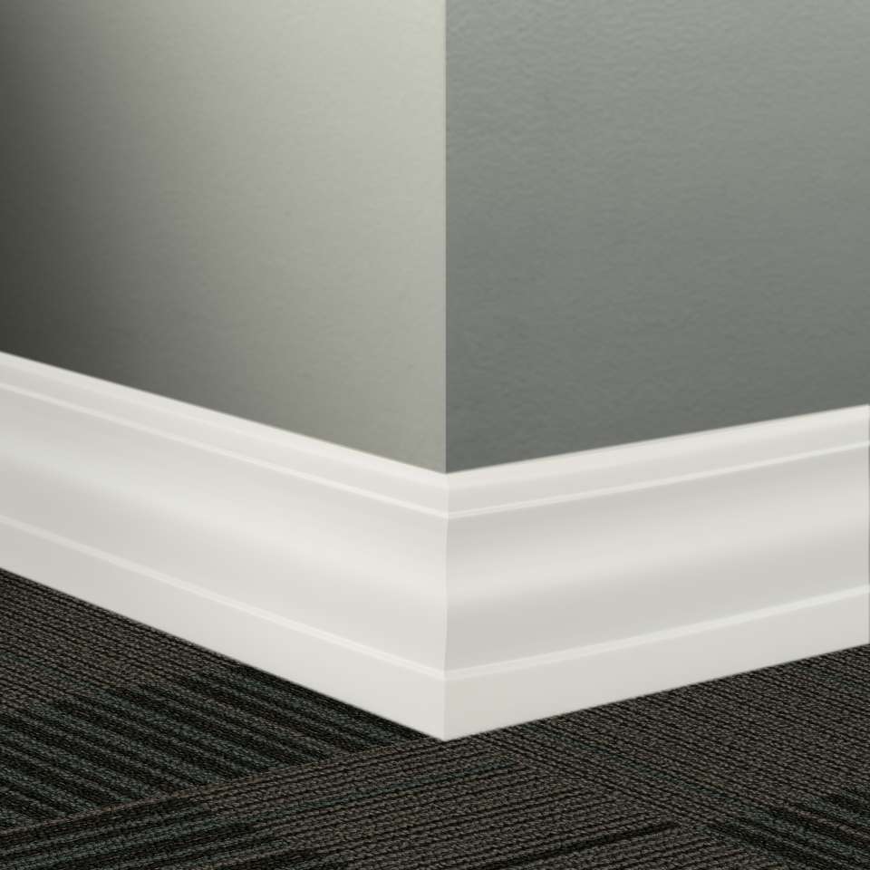 Tarkett - Système de finition murale Millwork - MW 08 T Delineate 4 1⁄4” #8 Icicle - Wallbase 8' (paquet de 6)