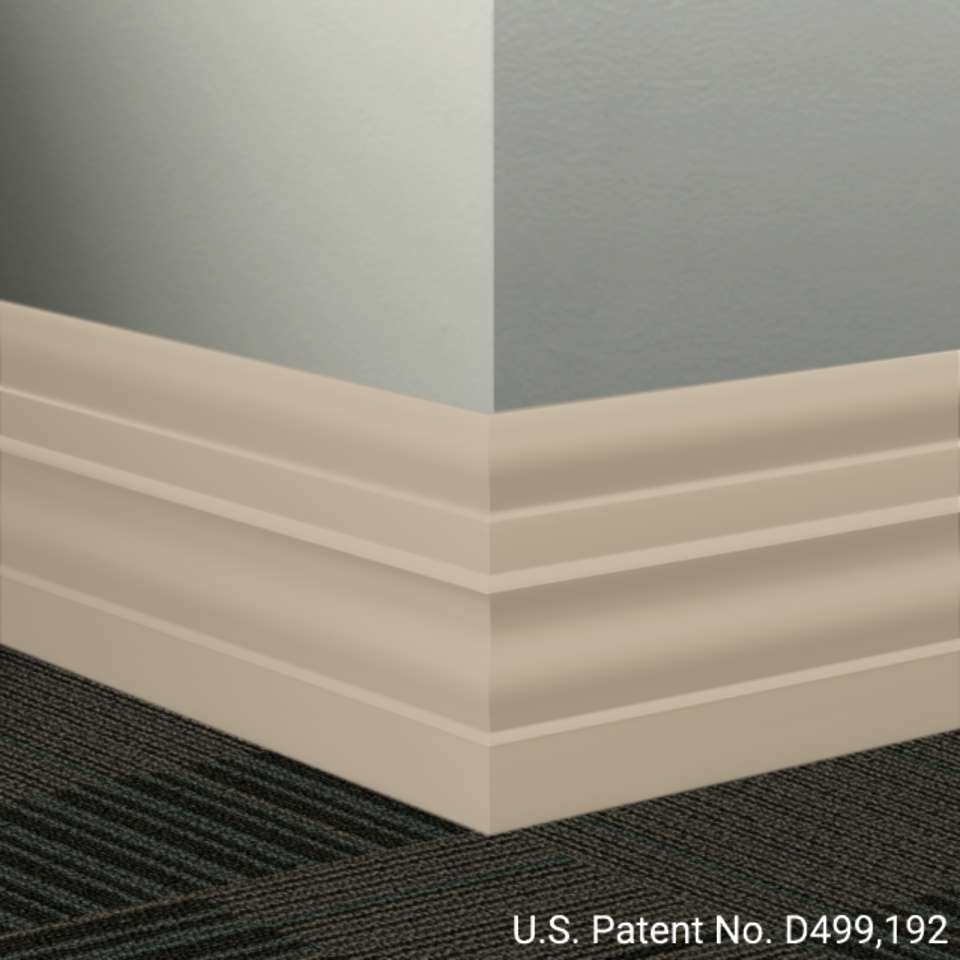 Tarkett - Système de finition murale Millwork - MW 09 E Attaché 6" #9 Clay - Wallbase 8' (paquet de 8)