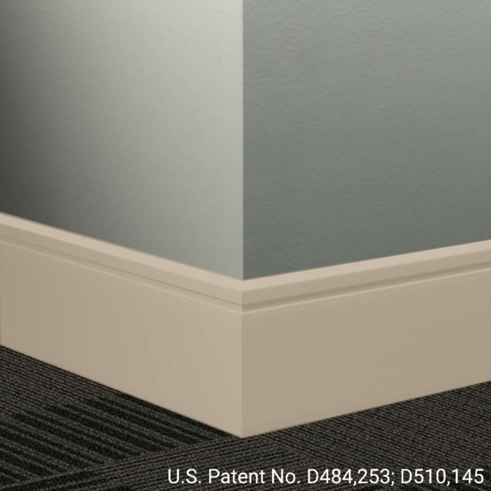 Tarkett - Système de finition murale Millwork - MW 09 F Reveal 4 1⁄4” #9 Clay - Wallbase 8' (paquet de 8)